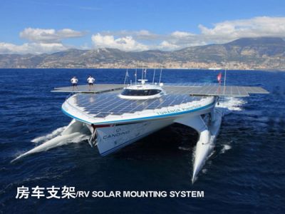 Systèmes de montage solaire pour bateaux et camping-cars