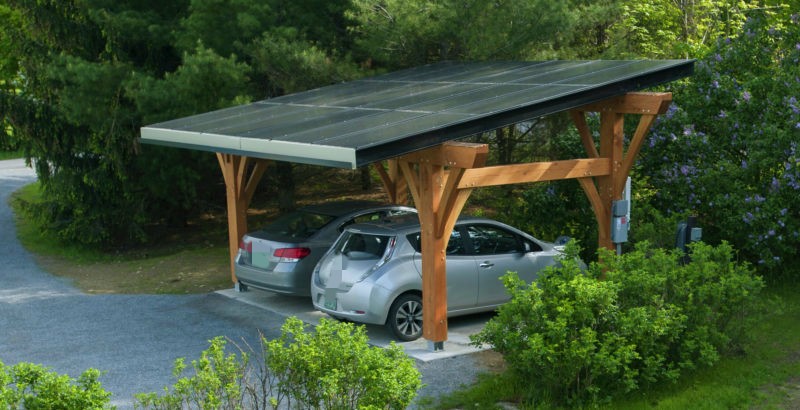 carport solaire pour la maison