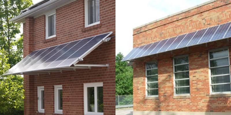 panneaux solaires muraux durables