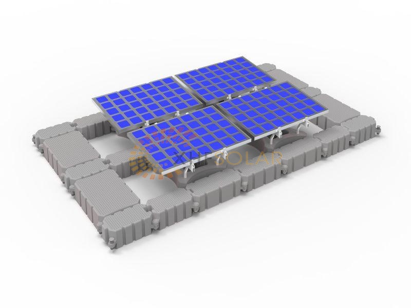 HDPE MaterialFloating PV Mounting