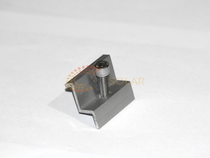 Solar Structure End Clamp Components