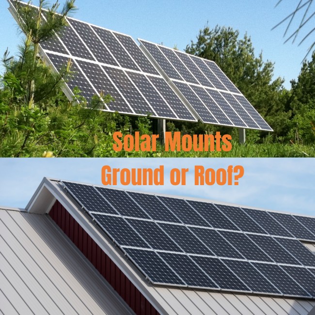 Est-il préférable de monter des panneaux solaires sur le toit ou au sol ?

