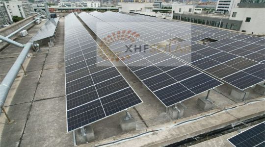 Chine Montage solaire en béton plat 4,3 MW
