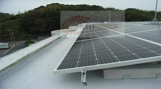 Solution de système de montage solaire de ballast au Japon 4,2 MW
